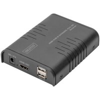 DIGITUS HDMI KVM IP Extender Receiver, Full HD