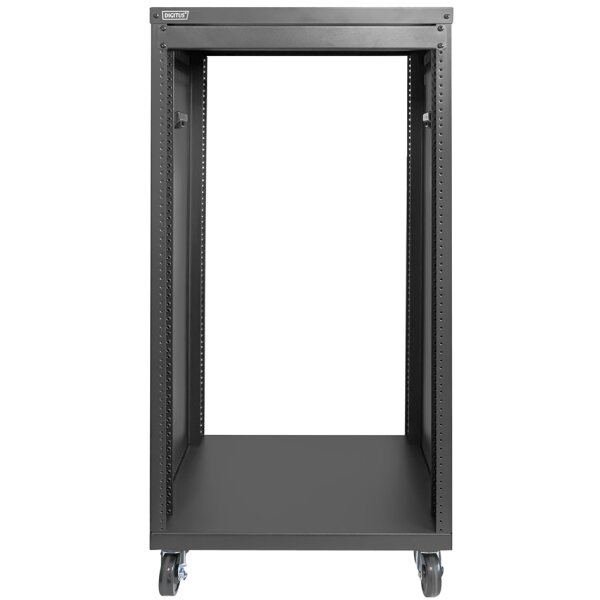 DIGITUS Monture universelle 19, avec roulettes, 21 U, noir
