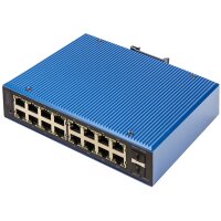 DIGITUS Switch industriel Gigabit Ethernet, manageable L2