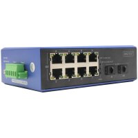 DIGITUS Switch industriel Gigabit Ethernet, 8+2 ports