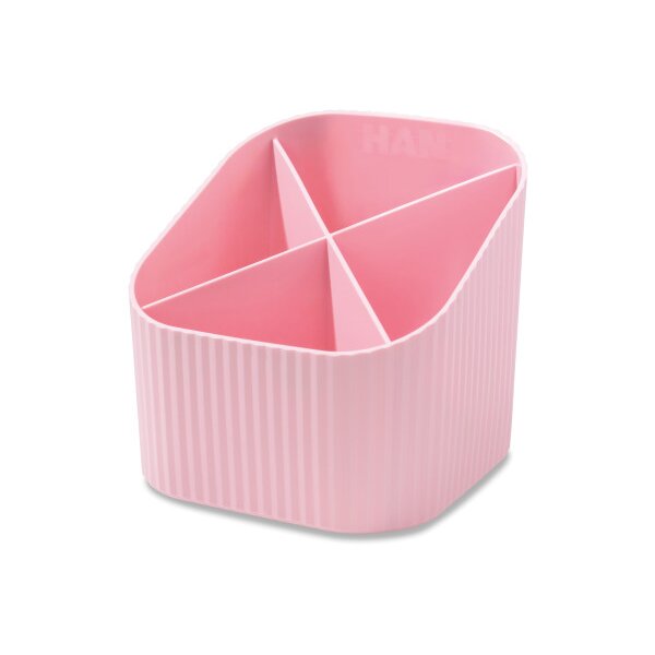 HAN Stiftek&ouml;cher Re-X-LOOP 17238-886 pastellrosa 4 F&auml;cher