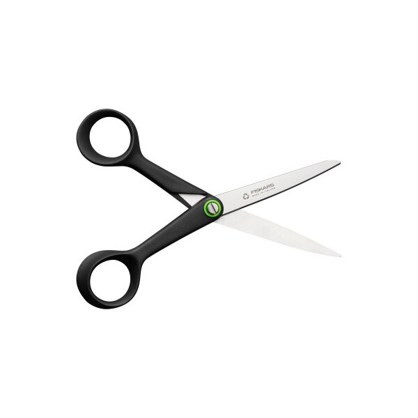 FISKARS Schere Recycling 17cm 1074543 schwarz, Rechtshänder