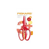 FISKARS Ciseaux enfants 8.6cm 1064067 rouge, pratiquer