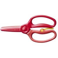 FISKARS Ciseaux enfants 8.6cm 1064067 rouge, pratiquer