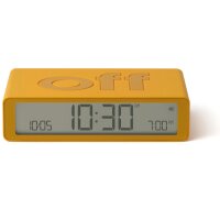 LEXON Réveil Flip Classic LR157J9 jaune, USB-C