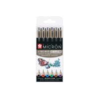 SAKURA Pigma Micron 05 Set 0.45mm POXSDK056A Basic Farben...