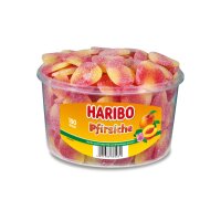 HARIBO Pfirsiche 60490 Dose 1350g, 150 Stk.