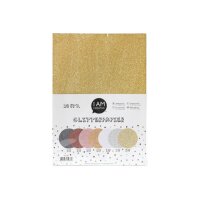 I AM CREATIVE Glitterpapier A4 4070.99 multicolor, 100g...
