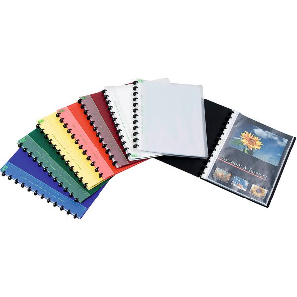 ADOC Sichtbuch Standard A4 5832.110 transparent 30 Taschen