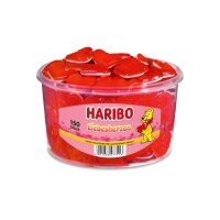 HARIBO Coeurs damour 60502 Boîte 1200g, 150 pcs.