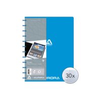 ADOC Sichtbuch Standard A4 5832.400 blau 30 Taschen