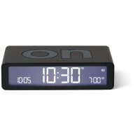 LEXON Réveil Flip Classic LR157N0 noir, USB-C