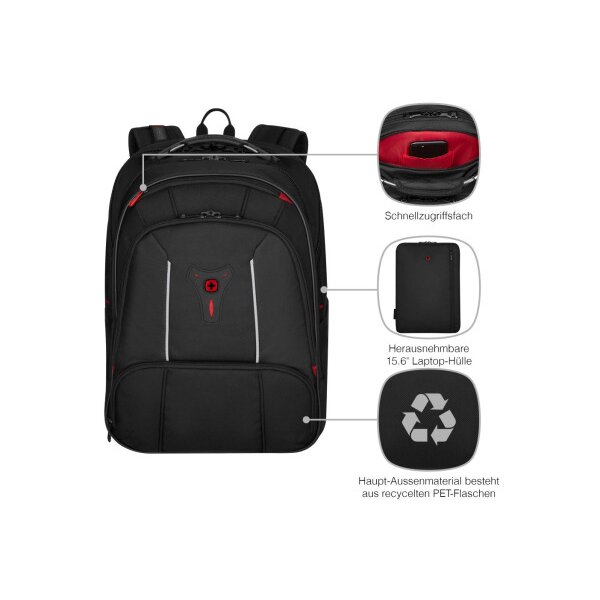 WENGER Business Backpack Carbon Pro 653129 15.6 inch