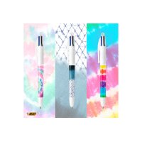 BIC Stylo à bille Decor 9649051 4 colours blister
