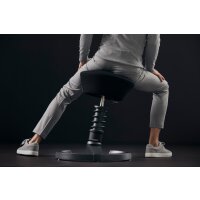 AERIS Sitzhocker Swopper 102HBSTBKBKC schwarz grau, mit...