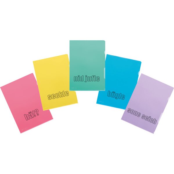 KOLMA Dossier Fashion Bärn 59.902.19 A4 assortis 10 pièces