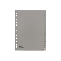 BÜROLINE Répertoires PP A4 40958 gris A-Z 20...