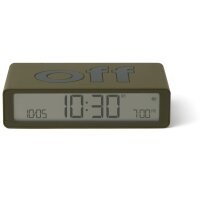 LEXON Réveil Flip Classic LR157K9 kaki, USB-C