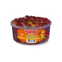HARIBO Cola-Schlangen 60489 Dose 1050g, 150 Stk.
