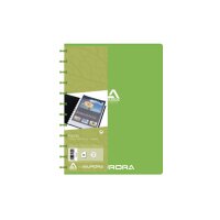ADOC Livre prés. PP transparent A4 5532.200 vert...