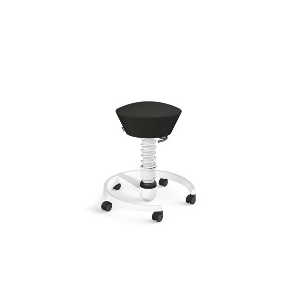 AERIS Tabouret Swopper 102HBSTWHWHC blanc/bleu, à roulettes