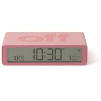 LEXON Réveil Flip Classic LR157P2 rose, USB-C