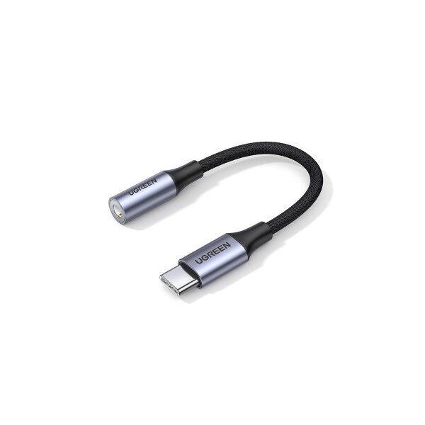 UGREEN Cable USB-C to 3.5mm M/F 80154 Alu Shell with Braided 10cm