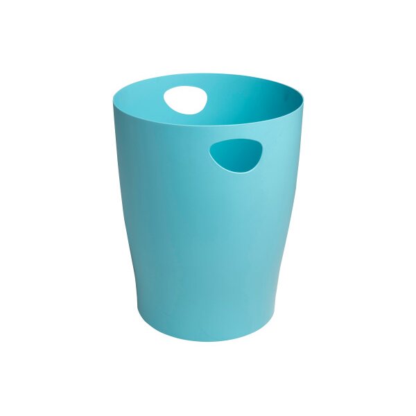 EXACOMPTA Panier &agrave; papier Ecobin 15lt 45333D bleu givr&eacute;