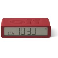 LEXON Réveil Flip Classic LR157R9 rouge, USB-C