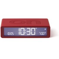 LEXON Réveil Flip Classic LR157R9 rouge, USB-C