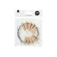 I AM CREATIVE Fotoseil inkl. 10xHolzklammern 4035.67 140cm