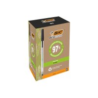 BIC Kugelschreiber Ecolutions M 8932393 schwarz, Round Stic