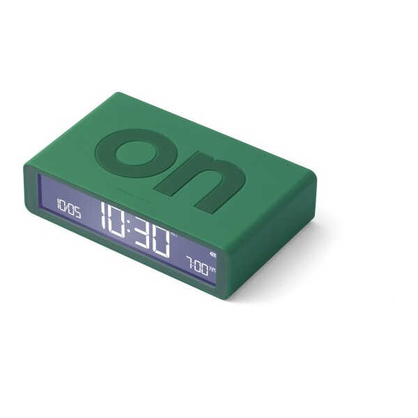 LEXON Réveil Flip Classic LR157V2 vert, USB-C