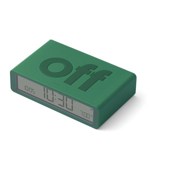 LEXON Réveil Flip Classic LR157V2 vert, USB-C