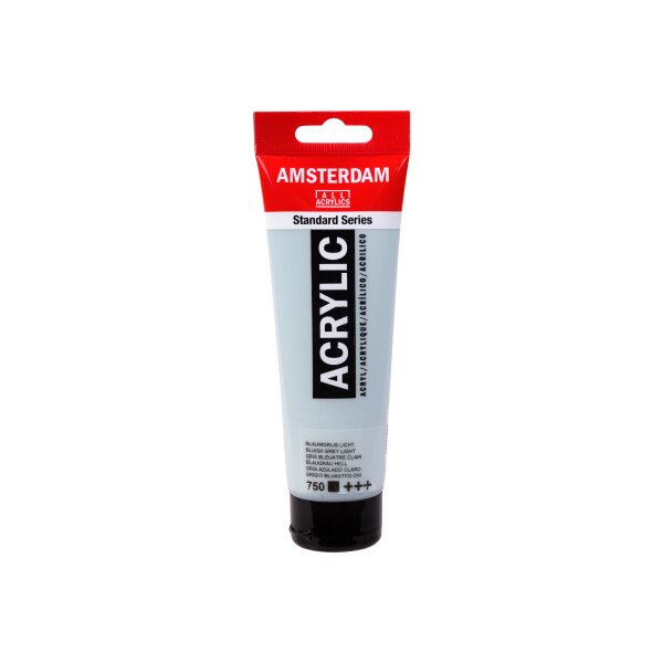 AMSTERDAM Peinture acrylique 120ml 17097502 bleu-gris clair 750