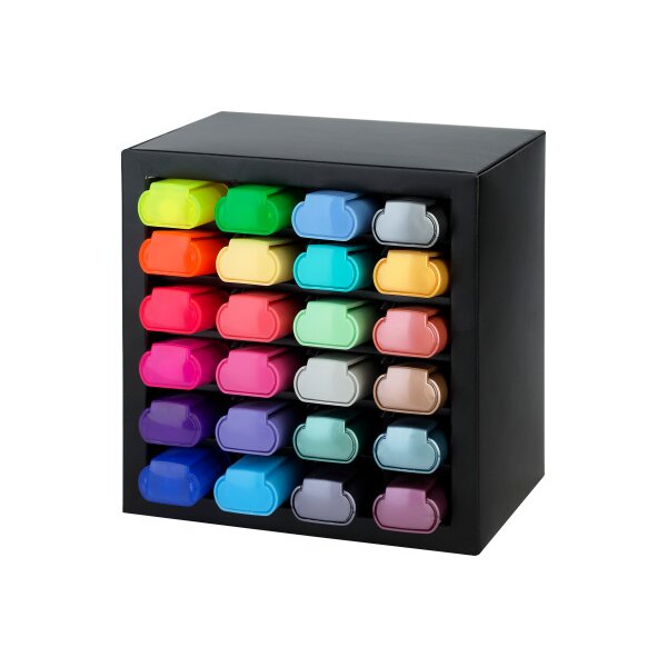 FABER-CASTELL Textmarker TL 46 254602 Deskset 24 Stück