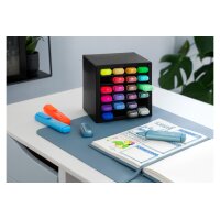 FABER-CASTELL Textmarker TL 46 254602 Deskset 24 Stück