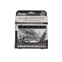 PENTEL Fineliner Pigment max. 3mm YS20P-14 POINTLINER,...