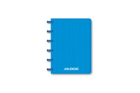 ADOC Notizheft Pap-Ex A6 2044.104 kariert blau