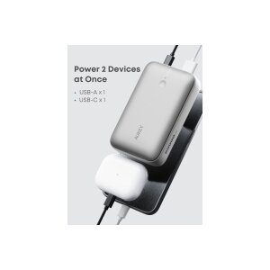 AUKEY Spark Mini 20000, 20W, PD,QC PB-Y57 Powerbank,White,USB-C,USB-A