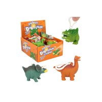 ROOST Porte-clé NV378 Squeeze Dino ass.