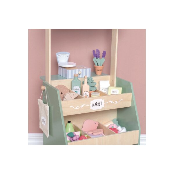 JABADABADO Marktstand W7268 Lebensmittel 40x40x79cm