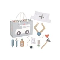 JABADABADO Arztkoffer 20x14cm W7239 silber