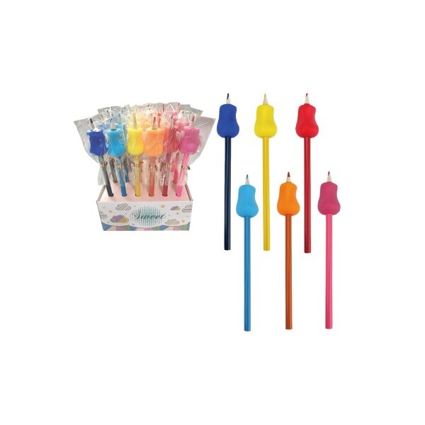 ROOST Crayon coul. avec support HPTS-130 6 assortis