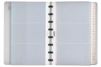 ADOC Sichtbuch Bind-Ex A5 9287.760P transparent, 800my 20 Taschen