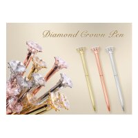 ROOST Kugelschreiber Big Diamond TSKY-P2322 assortiert