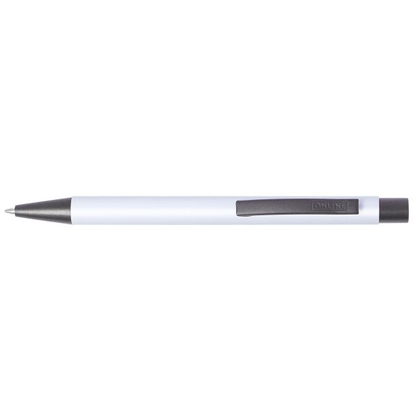 ONLINE Kugelschreiber Soft Metal M 21734/3D pure white