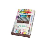 ONLINE Callibrush Pen Double Tip 19082 Bamboo Case