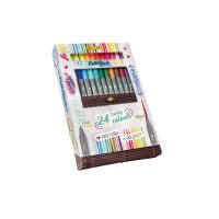 ONLINE Callibrush Pen Double Tip 19082 Bamboo Case