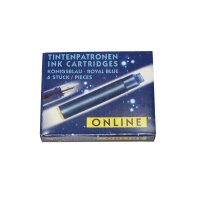 ONLINE Tintenpatronen Standard 17012/48 Königsblau 6...